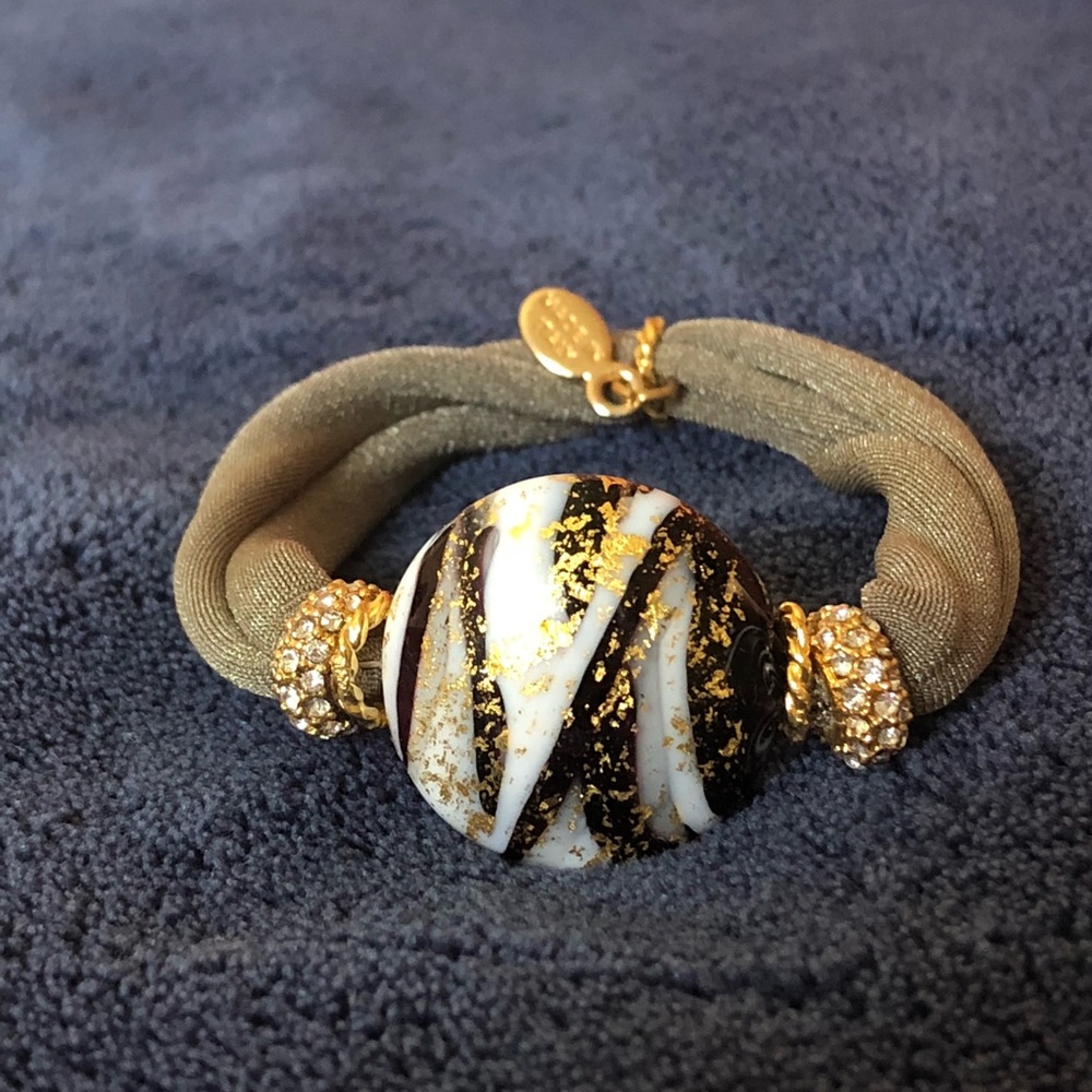 BNWOT Murano Glass Stretchy Bracelet